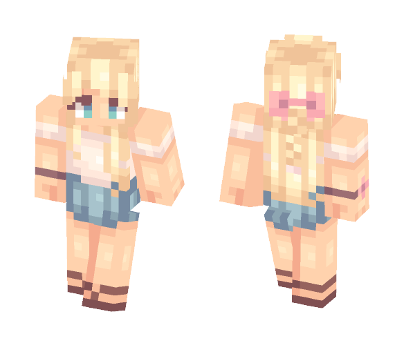 ~k.iniel~ Simple Girl - Girl Minecraft Skins - image 1