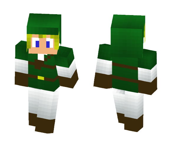Link from Zelda OoT - Male Minecraft Skins - image 1