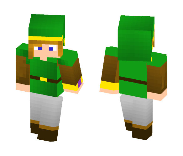 LInk from albw (more detailed) - Male Minecraft Skins - image 1
