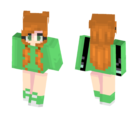 Orange ???? - Female Minecraft Skins - image 1