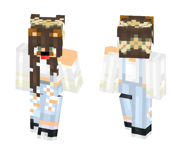 SNAPCHAT! (REQUESTED) - Female Minecraft Skins - image 1