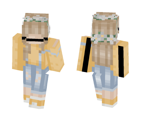 Derp Girl - Girl Minecraft Skins - image 1