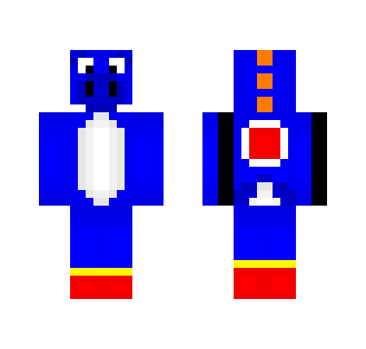 Blue Yoshi - Male Minecraft Skins - image 2