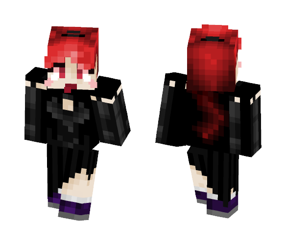 Gothic lady ♤Yumikat♤ - Female Minecraft Skins - image 1