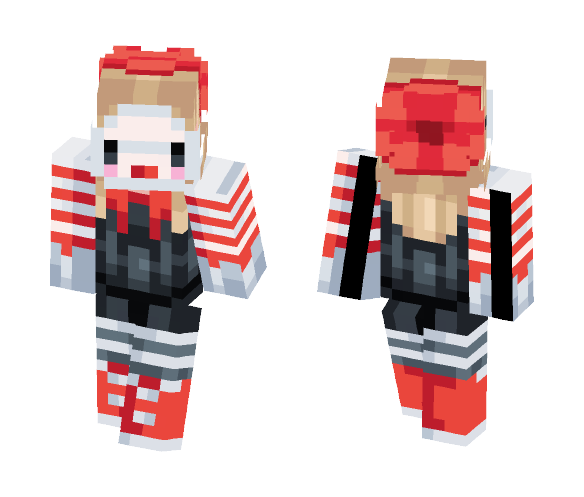 French Contest Entry - Mime Girl - Girl Minecraft Skins - image 1
