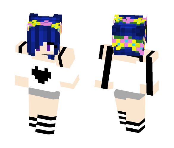 Emo Girl - Girl Minecraft Skins - image 1