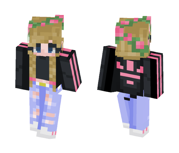 addidas girl? have fun - Female Minecraft Skins - image 1