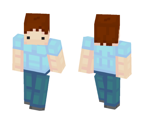 Steve Remake - Male Minecraft Skins - image 1