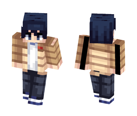 Fudjinoma Satoro (Erased) - Male Minecraft Skins - image 1