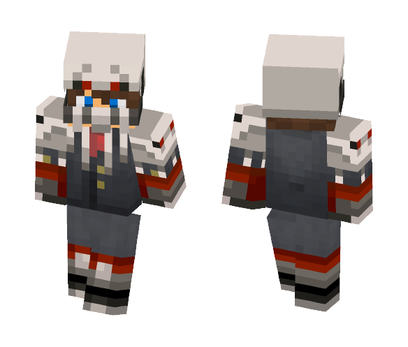 Ghast Fighter - Male Minecraft Skins - image 1