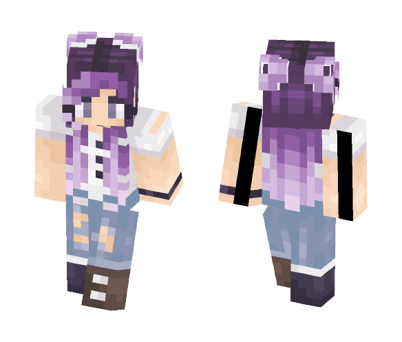 ∞ || Infinity || ∞ - Female Minecraft Skins - image 1