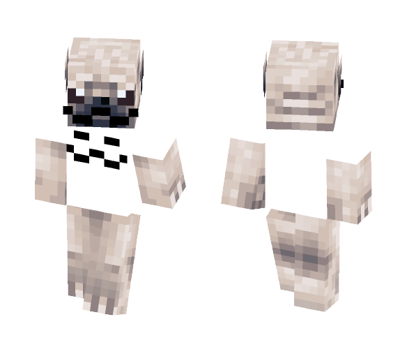 Pug Skin For ReDjeLLow - Male Minecraft Skins - image 1