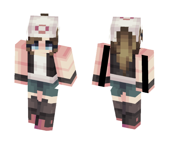 Pokémon Black Girl - Girl Minecraft Skins - image 1