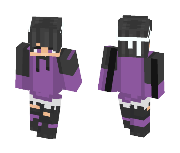Purple Boy - Boy Minecraft Skins - image 1