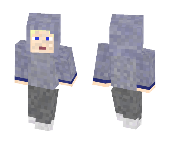 Hoodie Blonde - Interchangeable Minecraft Skins - image 1