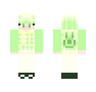 Pastel Green: "Grace" - Female Minecraft Skins - image 2