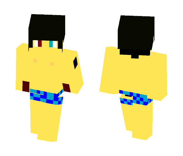wejaru in pool - Male Minecraft Skins - image 1