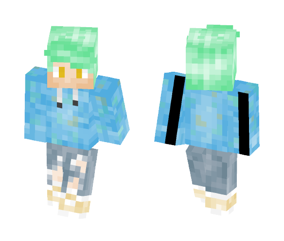 o3o Sea Glass Boy - Boy Minecraft Skins - image 1