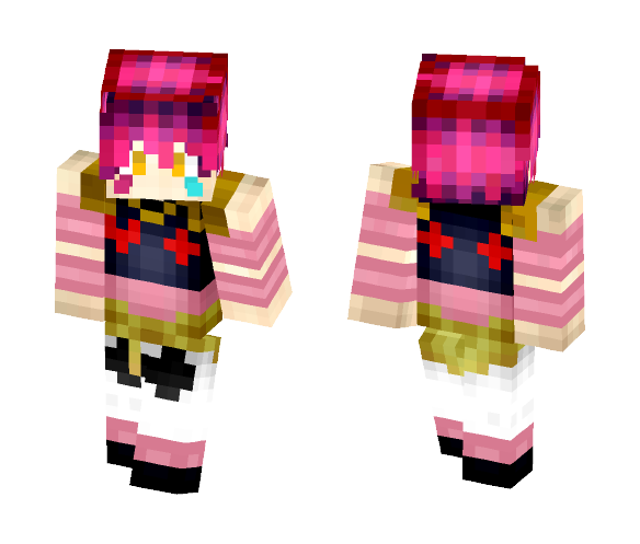 Girl 3d features - Girl Minecraft Skins - image 1