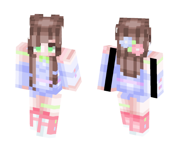 ♡ Pastel Fest ♡ - Female Minecraft Skins - image 1