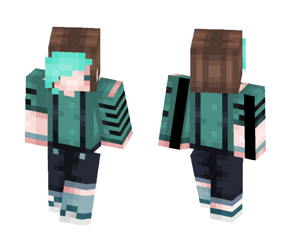 The Ocean and The Night Sky - Female Minecraft Skins - image 1
