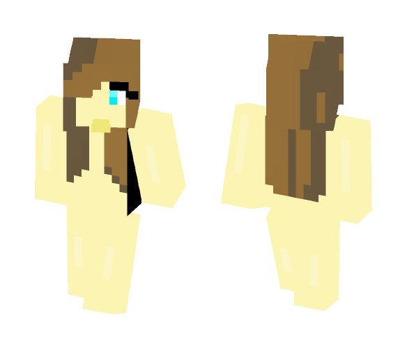 Brown Ombre Shiny Base - Female Minecraft Skins - image 1