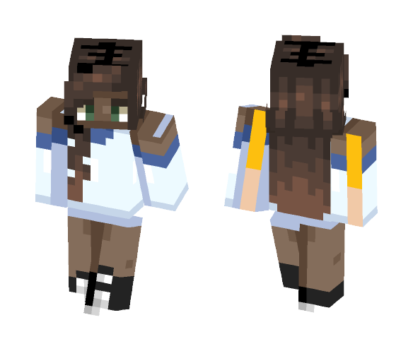 Cloud // this looks weird aGh - Female Minecraft Skins - image 1