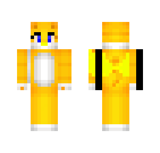 Flying Golden Tiger Girl - Girl Minecraft Skins - image 2