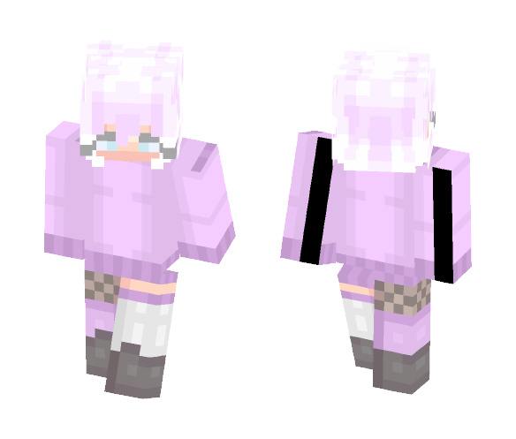 pastel sweater ~chuied - Female Minecraft Skins - image 1
