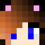 Cat Girl With pink dress - Cat Minecraft Skins - image 3