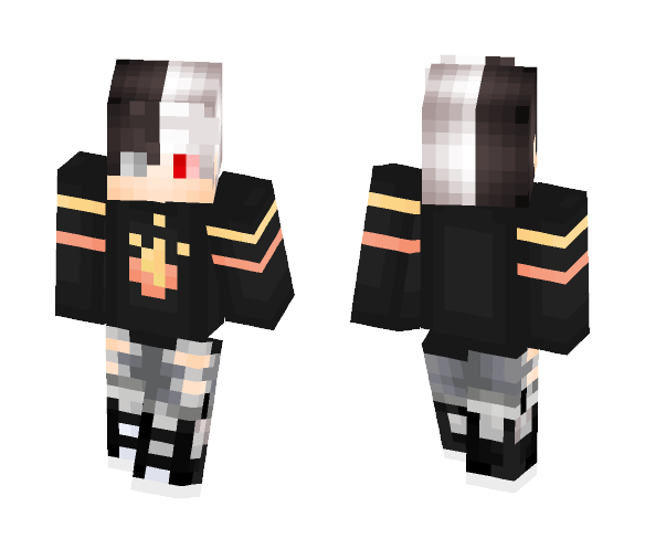 ℂΔℛℳℰℕ ~ Jax Fire Hoodie - Male Minecraft Skins - image 1