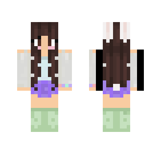Bunny gir 2.0 - Female Minecraft Skins - image 2