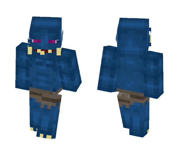 Blue Orc [LOTC] - Male Minecraft Skins - image 1