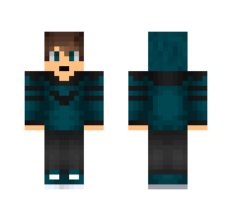 Blue hoody boy 2.0 (Vince4U) - Boy Minecraft Skins - image 2
