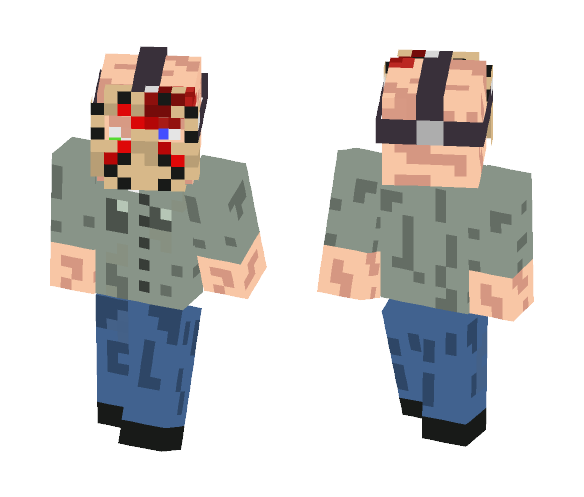 Jason Voorhees Part 4 (clean) - Male Minecraft Skins - image 1