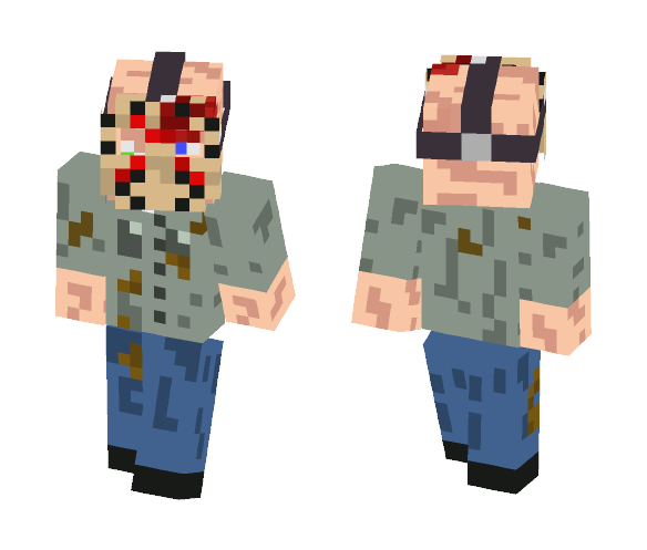 Jason Voorhees Part 4 (dirty) - Male Minecraft Skins - image 1