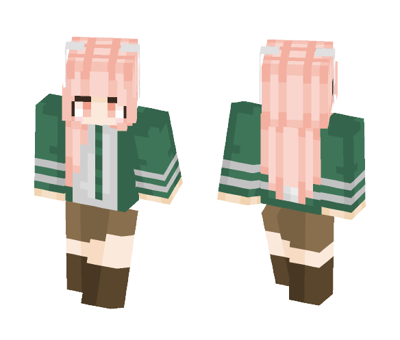 OC - Akeno Tamako - Female Minecraft Skins - image 1