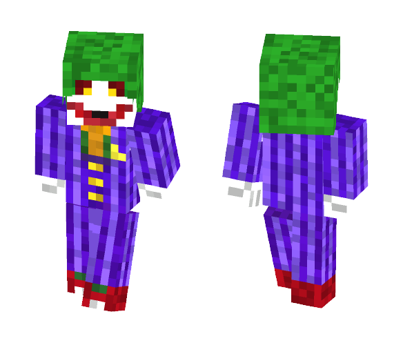 The Joker - Comics Minecraft Skins - image 1