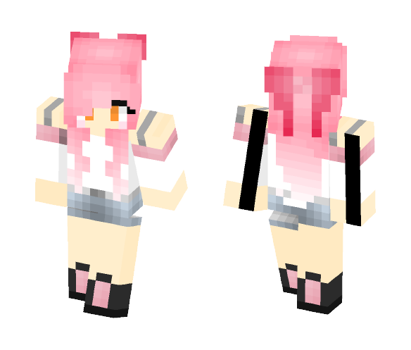 Pink Princess - Female Minecraft Skins - image 1