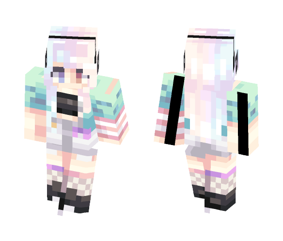 Sugar Pop - Female Minecraft Skins - image 1