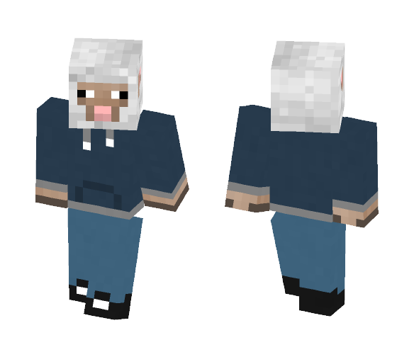Sheep Guy - Male Minecraft Skins - image 1