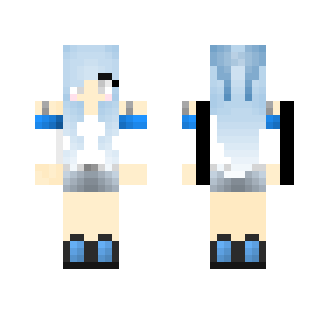 Blue Princess - Female Minecraft Skins - image 2