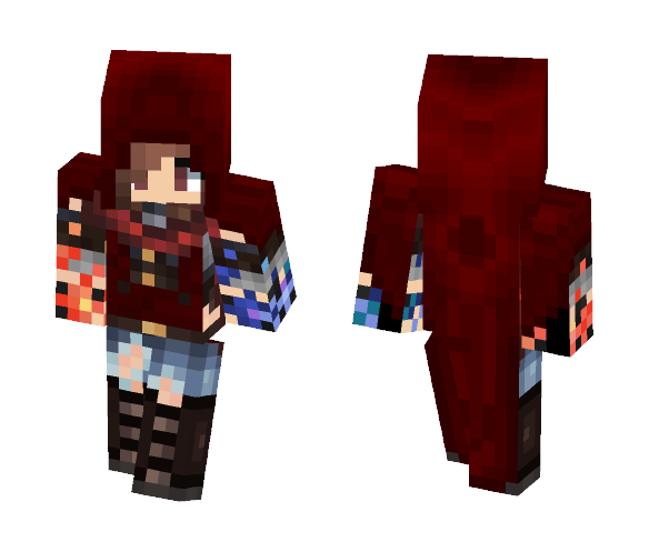 FireWinds v.1 - Female Minecraft Skins - image 1