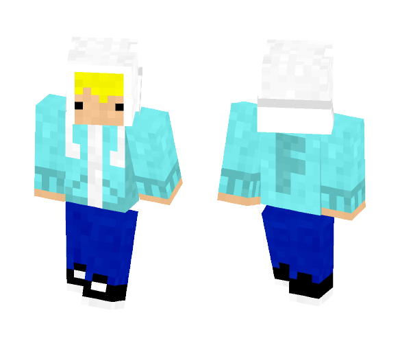 Finn The Human (teenager) - Male Minecraft Skins - image 1