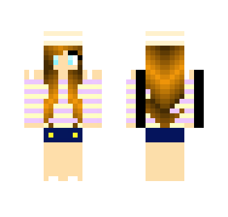 Boater Hat (3) - Female Minecraft Skins - image 2