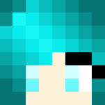 Cute Teal Hair - Female Minecraft Skins - image 3