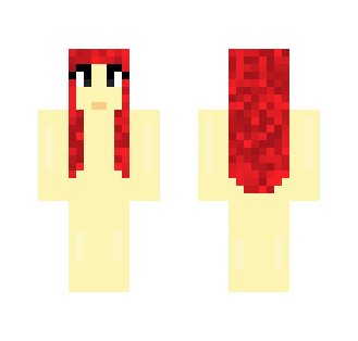 Red Hair Shiny Base - Female Minecraft Skins - image 2