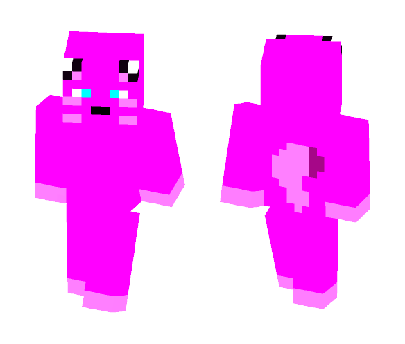 Pink Kitten (Female) - Female Minecraft Skins - image 1