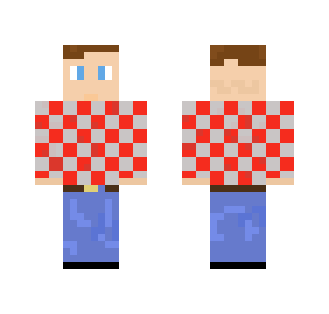 plaid shirt bob - Male Minecraft Skins - image 2