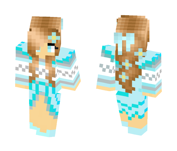 Winter girl aka my skin - Girl Minecraft Skins - image 1